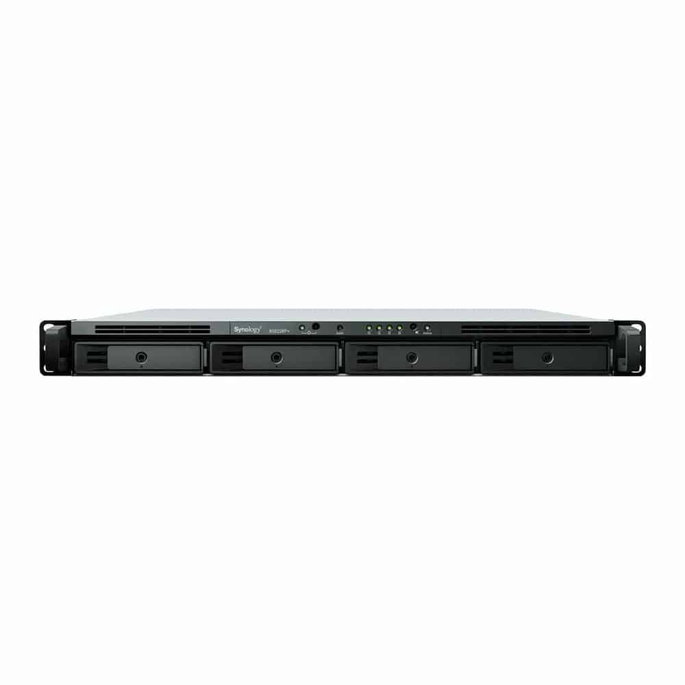 Synology RS822RP+ 4 Bay 1U Redundant PSU Rackmount NAS